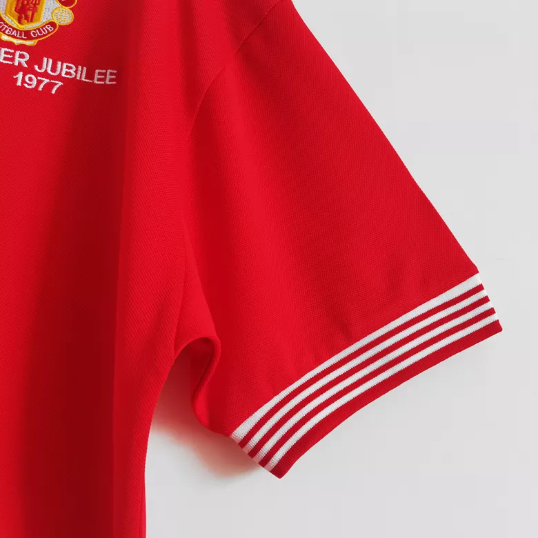 Manchester United Home Jersey Retro 1977 - gojersey