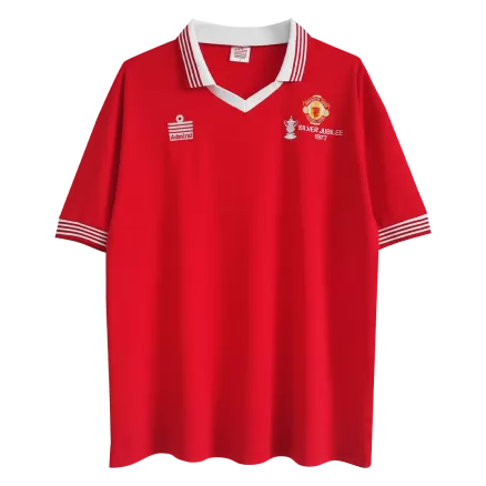 Manchester United Home Jersey Retro 1977 - gojerseys