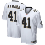 New Orleans Saints KAMARA #41 Nike White Player Game Jersey