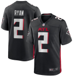 Atlanta Falcons RYAN #2 Nike Black Player Game Jersey