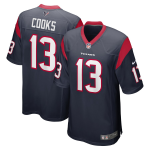 Houston Texans COOKS #13 Nike Navy Player Game Jersey