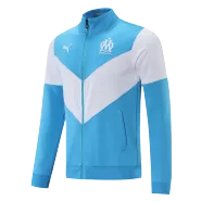 Marseille Training Jacket 2021/22 White&Blue - goaljerseys