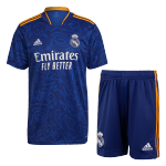 Real Madrid Away Jersey Kit 2021/22 (Jersey+Shorts)