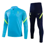 Tottenham Hotspur Sweatshirt Kit 2021/22 - Blue (Top+Pants) - goaljerseys