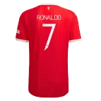 Manchester United RONALDO #7 Home Jersey Authentic 2021/22 - UCL Edition - goaljerseys