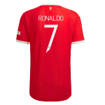 Manchester United RONALDO #7 Home Jersey Authentic 2021/22 - UCL Edition
