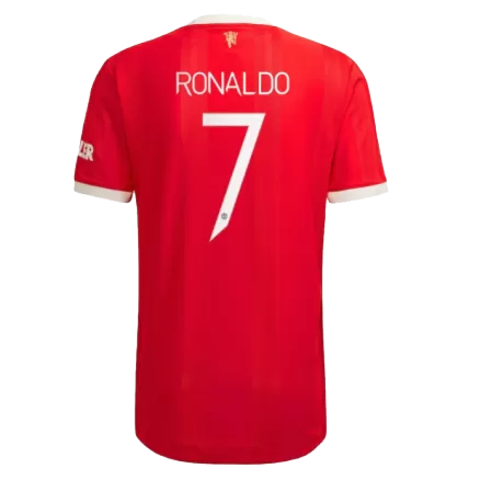 Manchester United RONALDO #7 Home Jersey Authentic 2021/22 - UCL Edition - gojerseys