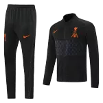 Liverpool Training Kit 2021/22 - Black&Gray (Jacket+Pants) - goaljerseys