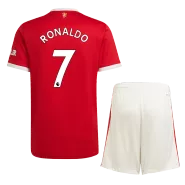 Manchester United RONALDO #7 Home Jersey Kit 2021/22 (Jersey+Shorts) - goaljerseys
