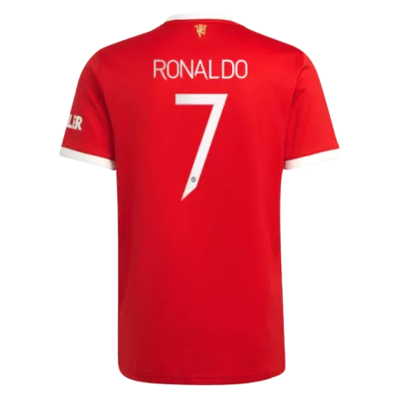Manchester United RONALDO #7 Home Jersey 2021/22 - UCL Edition - gojerseys