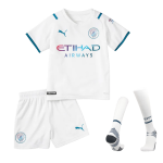 Manchester City Away Jersey Kit 2021/22 Kids(Jersey+Shorts+Socks)