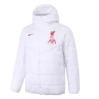 Liverpool Winter Jacket 2021/22 White - goaljerseys