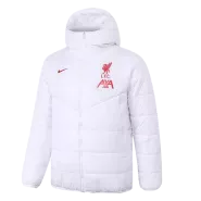 Liverpool Winter Jacket 2021/22 White - goaljerseys