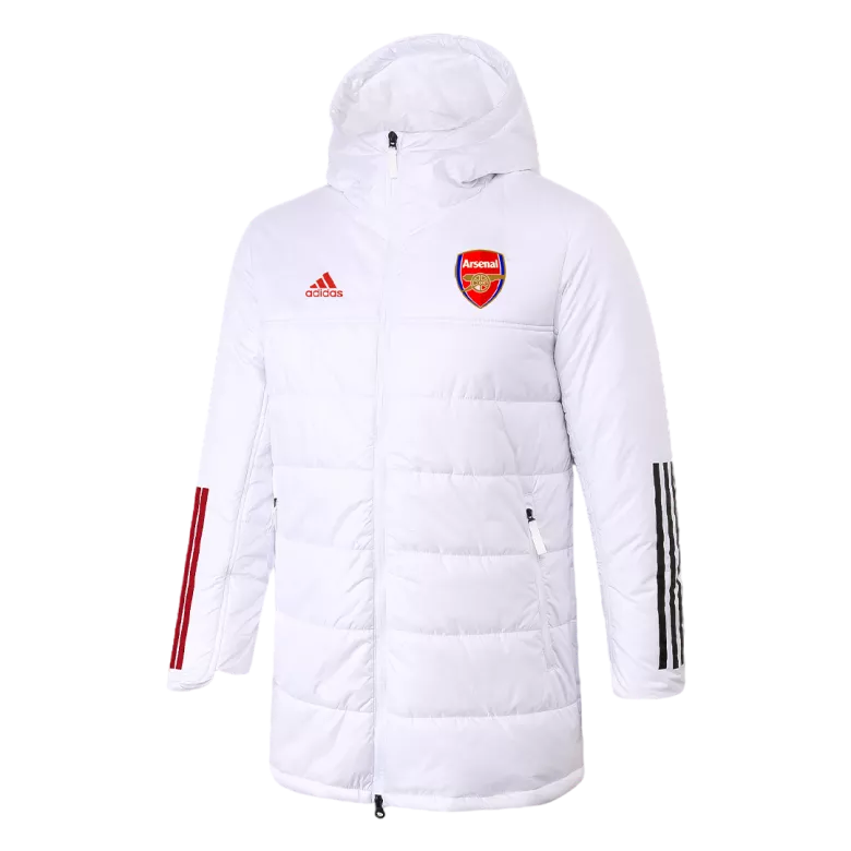 Arsenal Training Winter Jacket 2021/22 White - gojersey