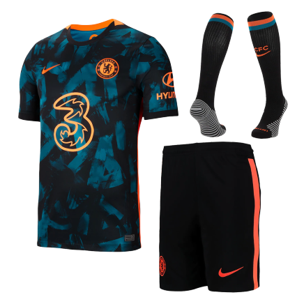 Chelsea Third Away Jersey Kit 2021/22 (Jersey+Shorts+Socks)