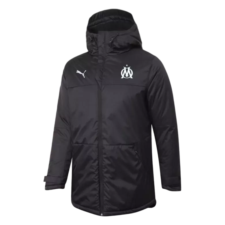 Marseille Training Winter Jacket 2021/22 Black - gojersey