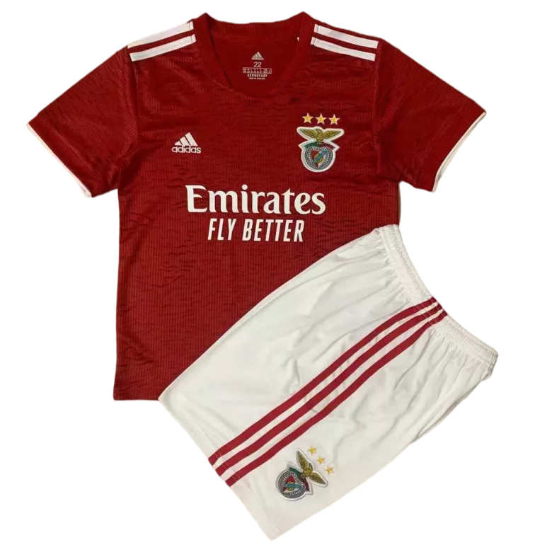 Benfica Home Jersey Kit 2021/22 Kids(Jersey+Shorts) - gojersey
