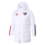 Sao Paulo FC Training Winter Jacket 2021/22 White