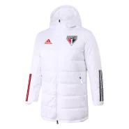 Sao Paulo FC Training Winter Jacket 2021/22 White - goaljerseys