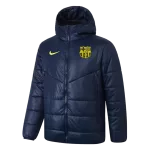 Barcelona Training Winter Jacket 2021/22 Navy - goaljerseys