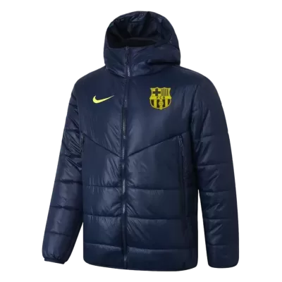 Barcelona Training Winter Jacket 2021/22 Navy - gojersey