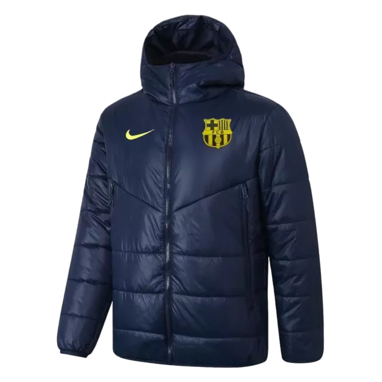 Barcelona Training Winter Jacket 2021/22 Navy - gojersey