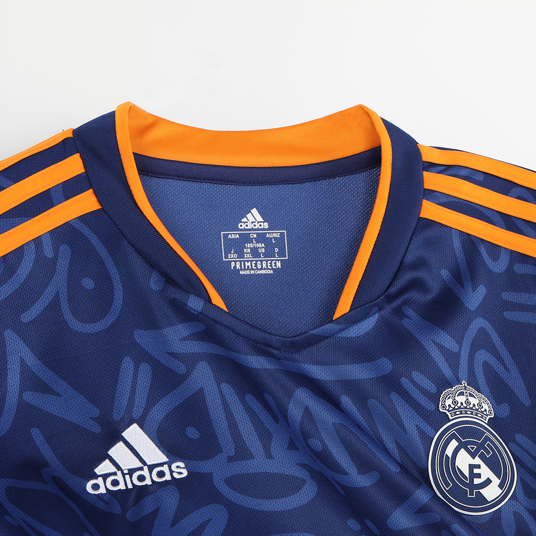 Real Madrid 2021-2022 Home Shirt (Kids) (BENZEMA 9)