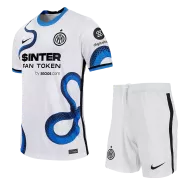 Inter Milan Away Jersey Kit 2021/22 Kids(Jersey+Shorts) - goaljerseys