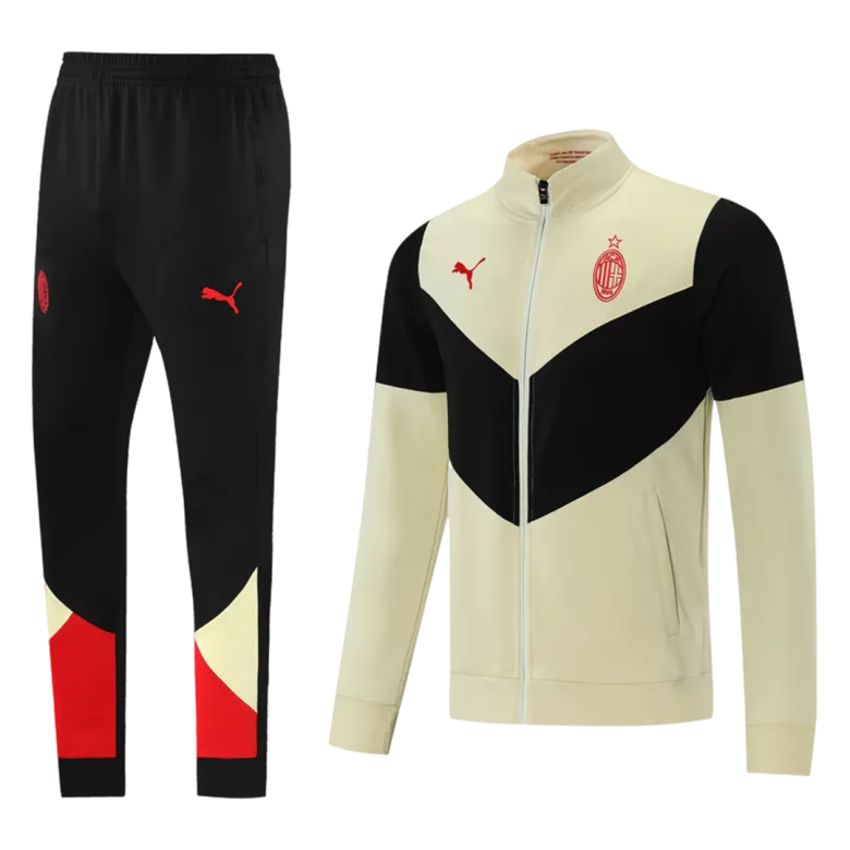 AC Milan Training Kit 2021/22 - Cream&Black - gojersey