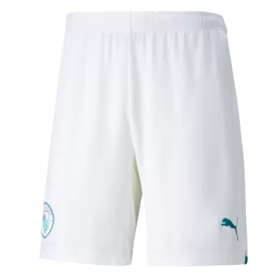 Manchester City Away Soccer Shorts 2021/22 - gojersey