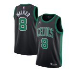 Boston Celtics Kemba Walker #8 NBA Jersey Swingman 2020/21 Jordan Black&Green - Statement