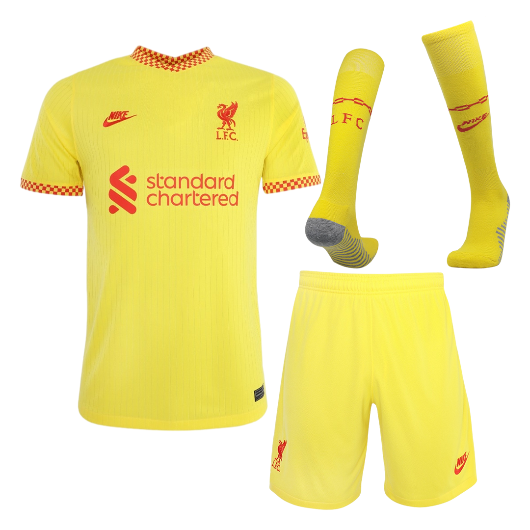 Liverpool Third Away Jersey Kit 2021/22 (Jersey+Shorts+Socks)