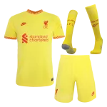 Liverpool Third Away Jersey Kit 2021/22 (Jersey+Shorts+Socks) - goaljerseys
