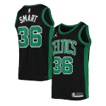 Boston Celtics Marcus Smart #36 NBA Jersey Swingman 2020/21 Jordan Black&Green - Statement