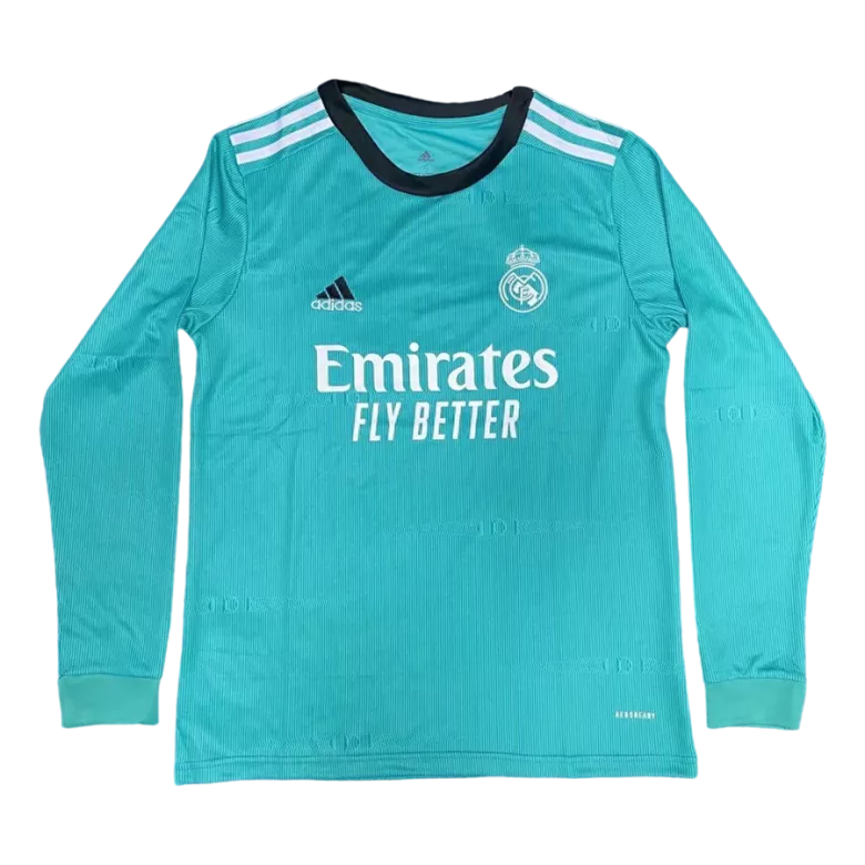 Real Madrid Third Away Jersey 2021/22 - Long Sleeve - gojersey