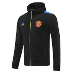Manchester United Hoodie Jacket 2021/22 Black