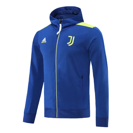 Juventus Hoodie Jacket 2021/22 Blue - gojerseys