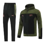 Manchester City Training Kit 2021/22 - Dark Green (Jacket+Pants) - goaljerseys