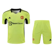 Manchester United Goalkeeper Jersey Kit 2021/22 (Jersey+Shorts) - goaljerseys