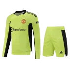 Manchester United Goalkeeper Jersey Kit 2021/22 (Jersey+Shorts) - goaljerseys