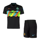 Inter Milan Third Away Jersey Kit 2021/22 Kids(Jersey+Shorts) - goaljerseys