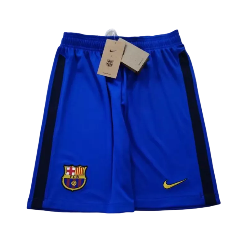Barcelona Third Away Soccer Shorts 2021/22 - gojersey