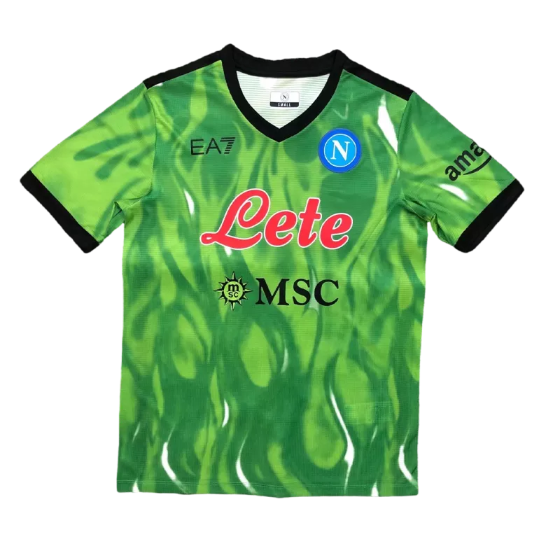 Napoli Goalkeeper Jersey 2021/22 - Green - gojersey