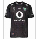 New Zealand Warriors Away Rugby Jersey 2021 - Black