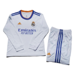 Real Madrid Home Jersey Kit 2021/22 Kids(Jersey+Shorts)