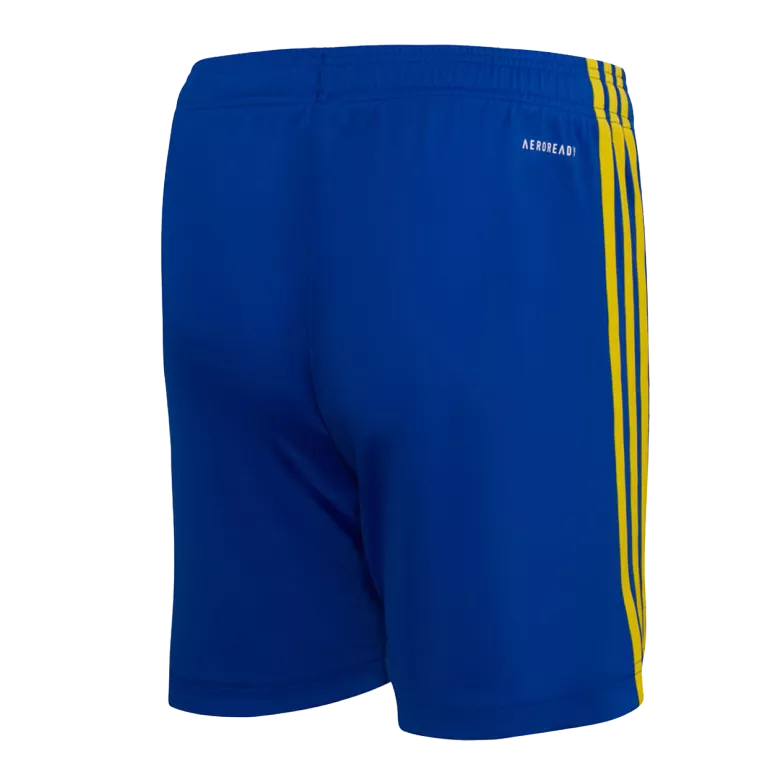 Boca Juniors Home Soccer Shorts 2021/22 - gojersey