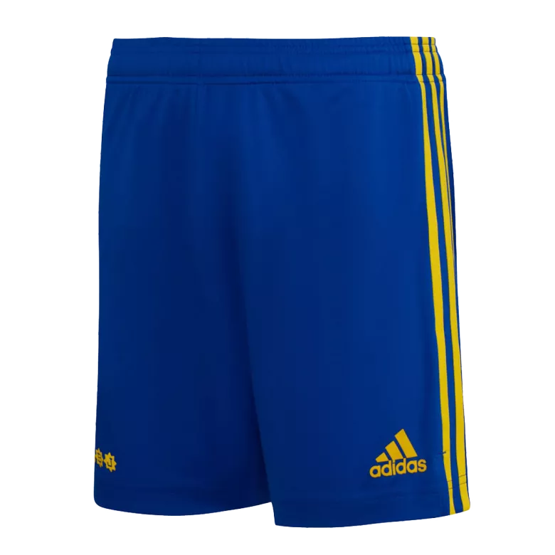 Boca Juniors Home Soccer Shorts 2021/22 - gojersey