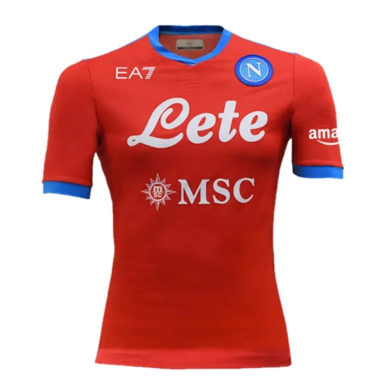 Napoli Fourth Away Jersey Authentic 2021/22 - gojersey