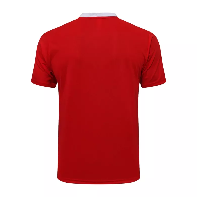 Bayern Munich Polo Shirt 2021/22 - Red - gojersey