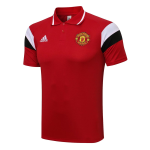 Manchester United Polo Shirt 2021/22 - Red